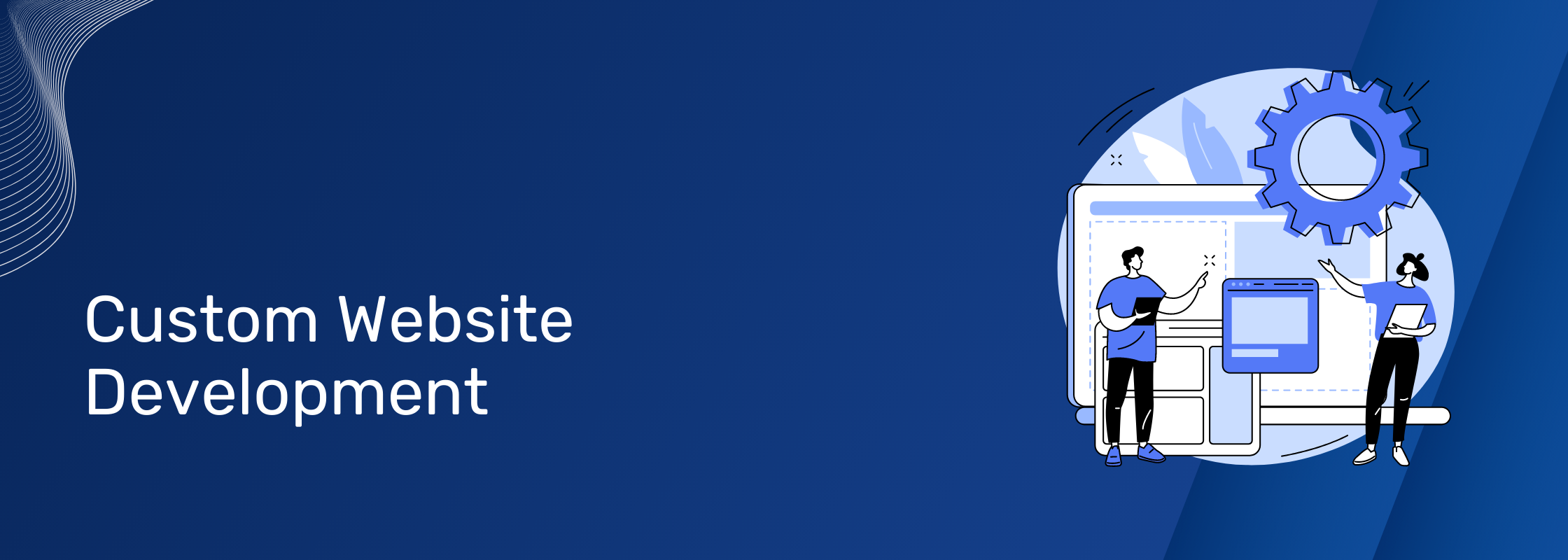 Custom website development